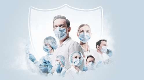 Healthcare professionals protected by information security